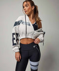 Cherub Crop Zip Hoodie