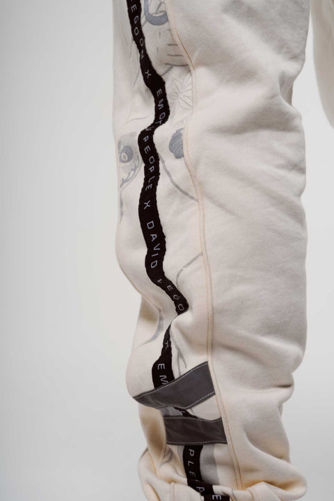 Mask Cream Sweat Pant - Men