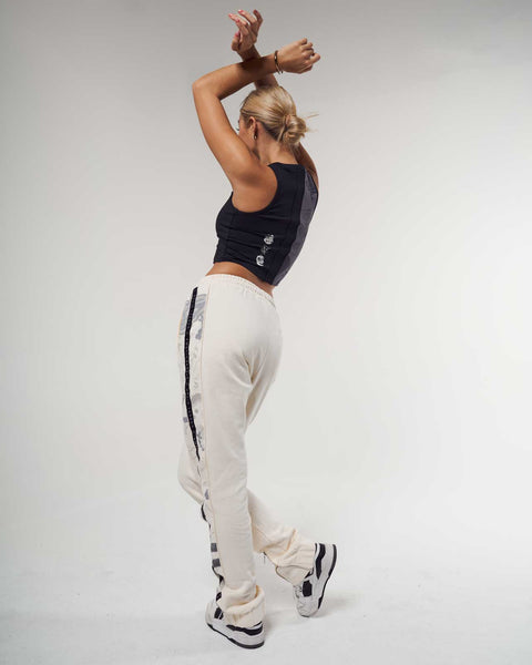 Mask Crop Fitted Tank