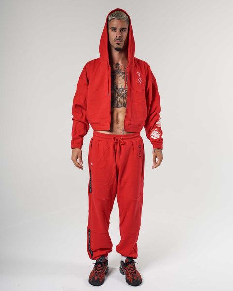 Mask Red Sweat Pant - Men