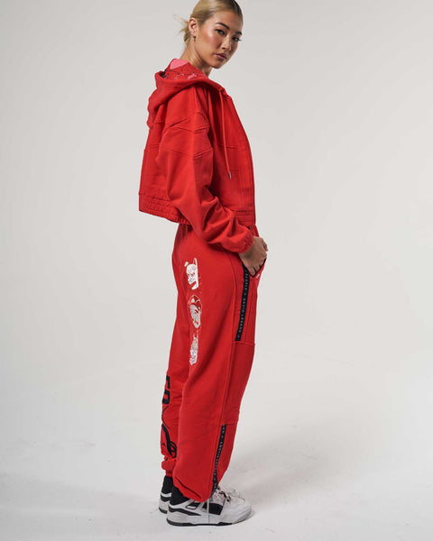 Mask Red Sweat Pant