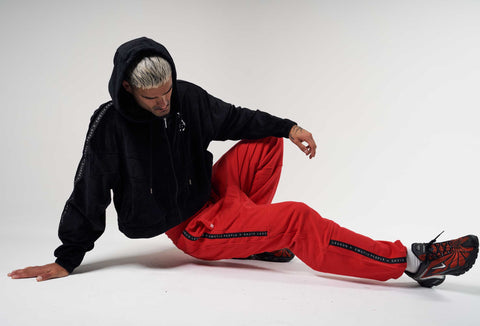 Mask Red Sweat Pant - Men