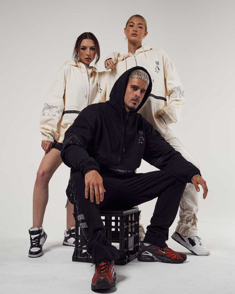 Mask Black Sweat Pant - Men
