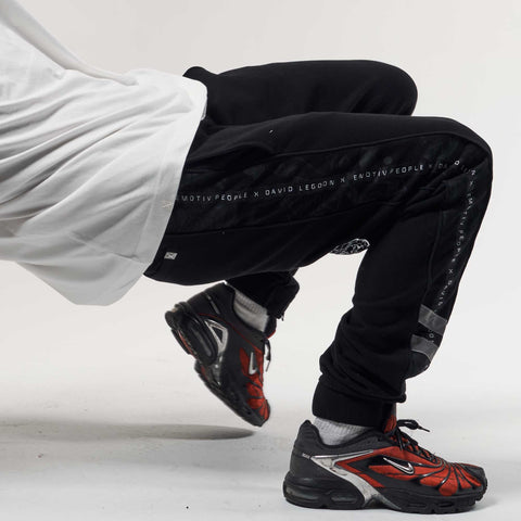 Mask Black Sweat Pant - Men