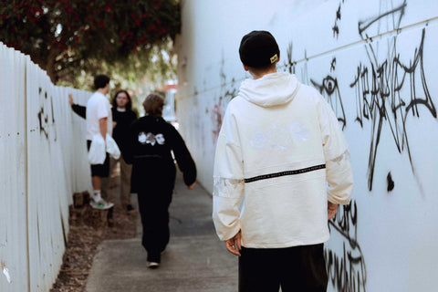 Mask Cream Hoodie - Men