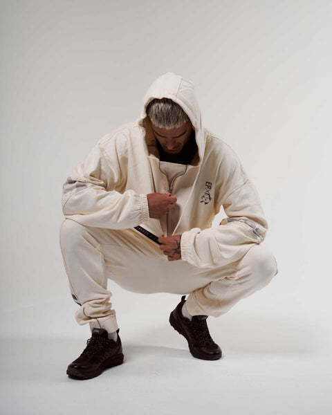 Mask Cream Hoodie - Men