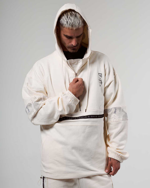 Mask Cream Hoodie - Men