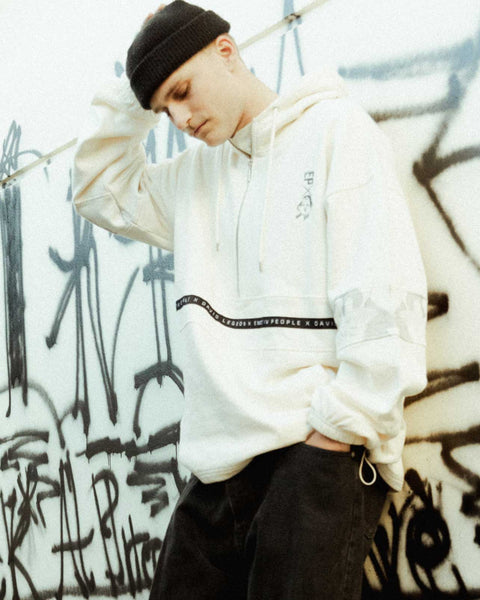 Mask Cream Hoodie - Men