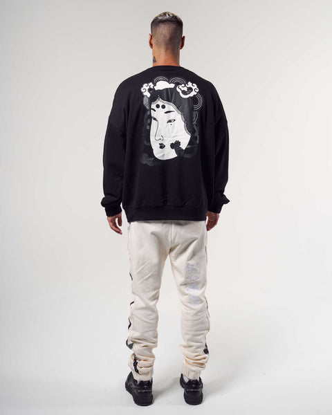 Oversized Mask Jumper - Men
