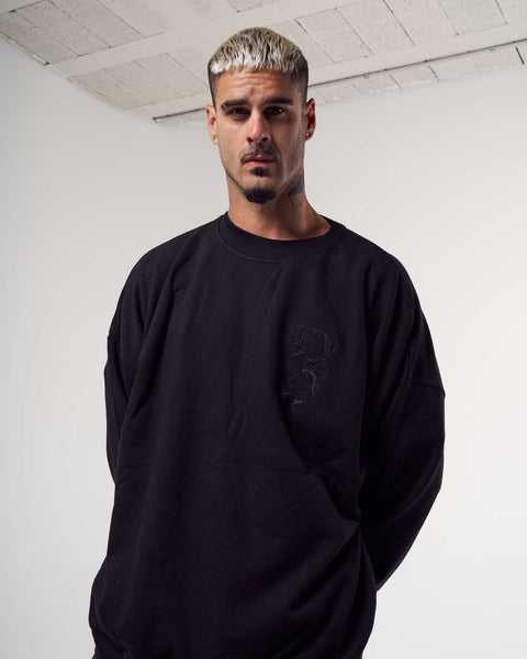 Oversized Mask Jumper - Men
