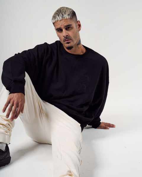 Oversized Mask Jumper - Men