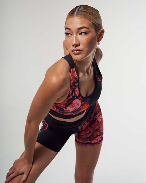 Red Mask Bra-top