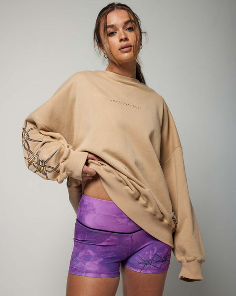 Barbed Wire Oversized Jumper