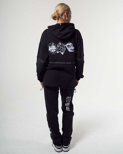 Mask Black Sweat Pant