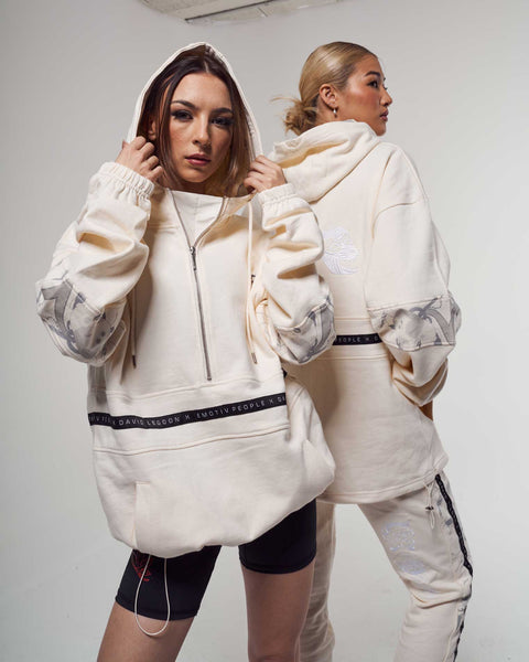 Mask Cream Hoodie