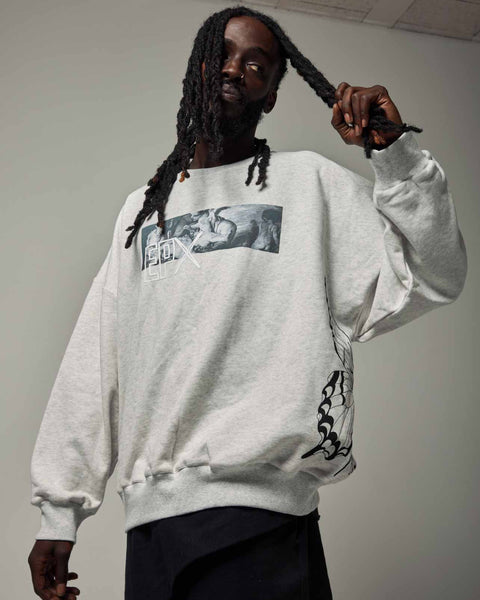 Butterfly Oversized Jumper - Men