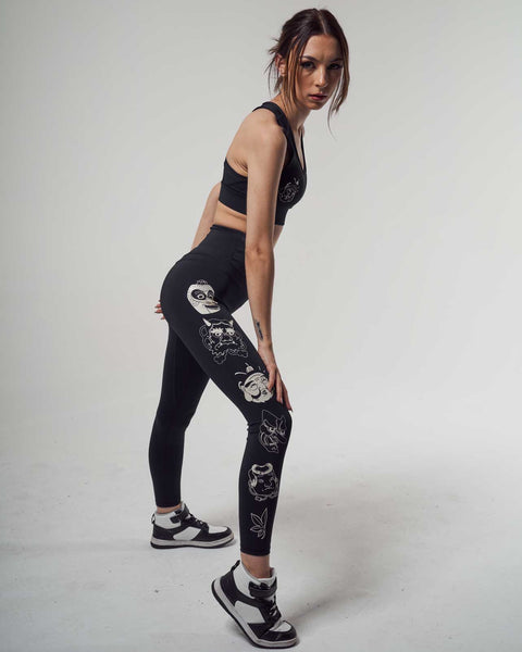 White Mask Legging