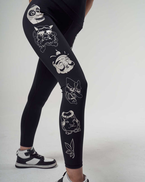 White Mask Legging
