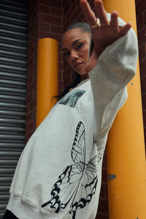 Butterfly Oversized Jumper
