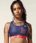 Gods & Goddesses Steel Grey Bra-Top
