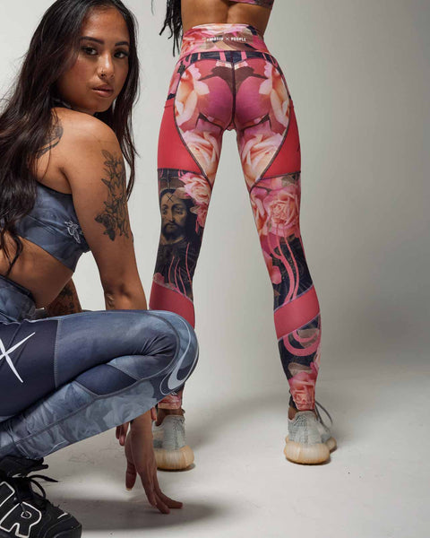 Religion Rose Legging - Full Length