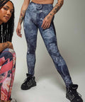 Religion Black & White Legging - Full Length
