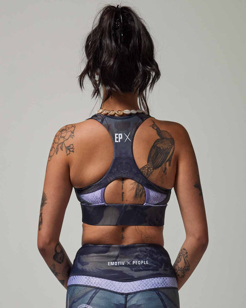 Snake Dark Bra Top
