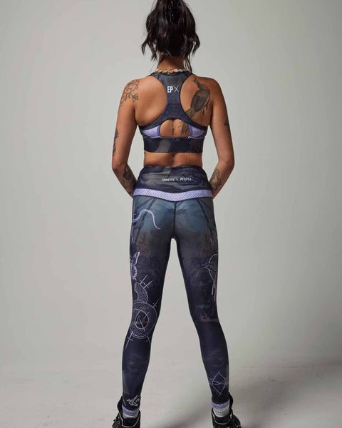 Snake Dark Legging - 7/8 Length