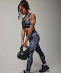 Snake Dark Legging - 7/8 Length