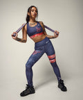 Gods & Goddesses Steel Grey Legging - Full Length