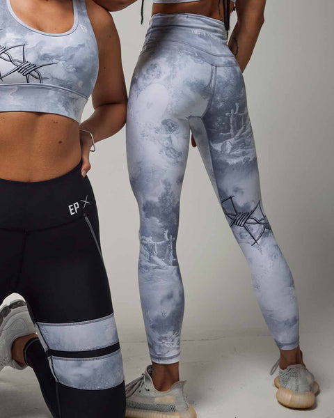 Cherub Grey Legging - 7/8 Length