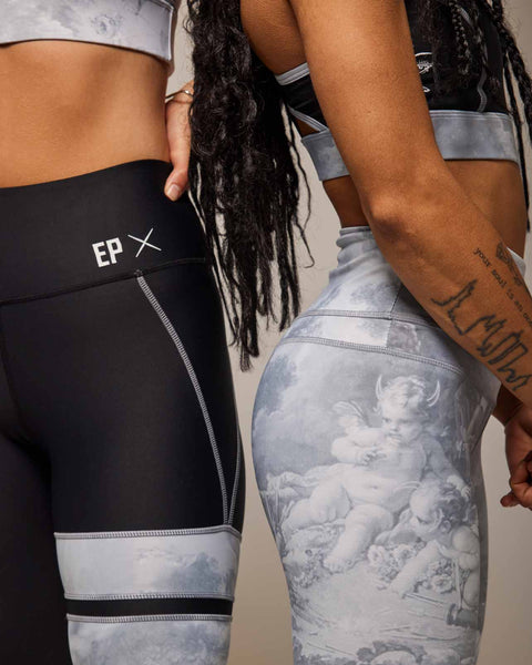 Cherub Grey Legging - 7/8 Length