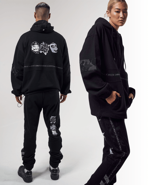 Mask Black Sweat Pant