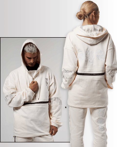 Mask Cream Hoodie