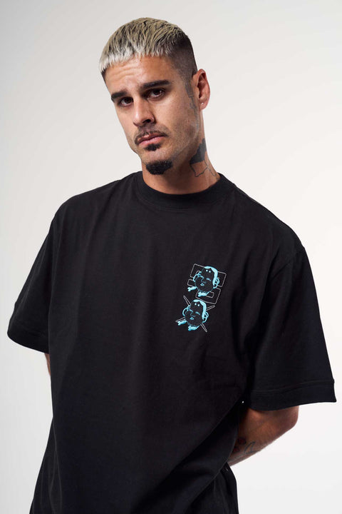 Mask Black Box Tee